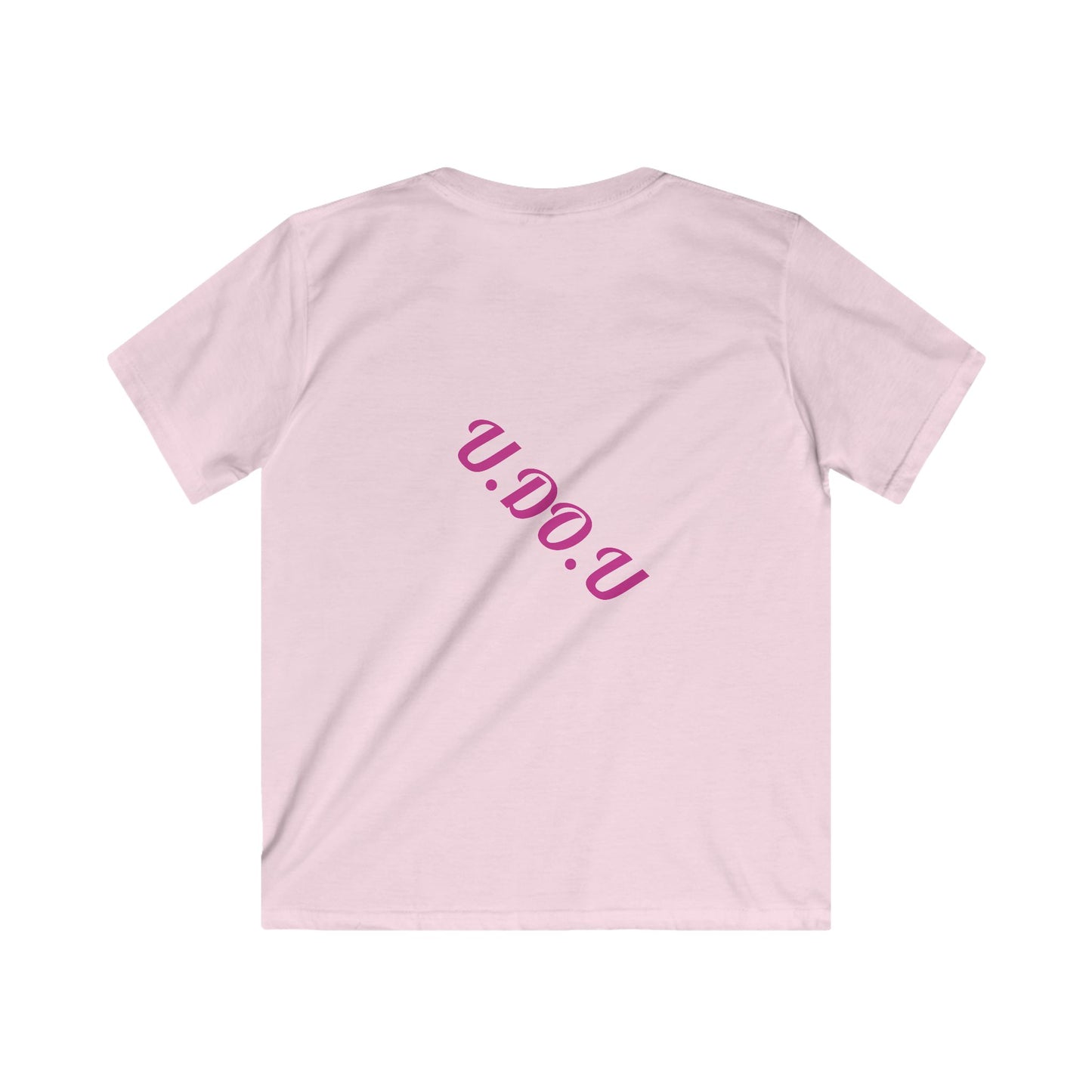 Kids Positive Affirmation Tee - U.DO.U, Youth Inspirational Shirt, Birthday Gift for Kids, Cute Graphic Tee, Fun Summer Outfit