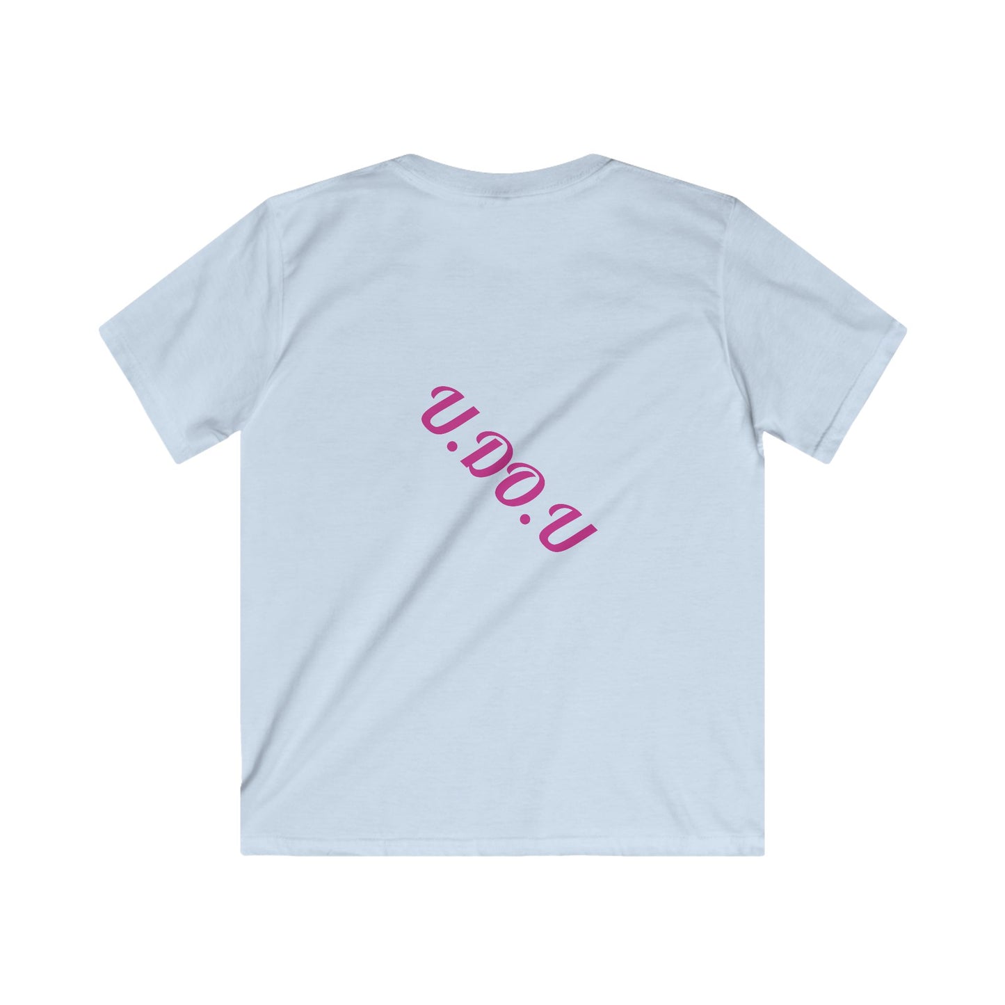 Kids Positive Affirmation Tee - U.DO.U, Youth Inspirational Shirt, Birthday Gift for Kids, Cute Graphic Tee, Fun Summer Outfit