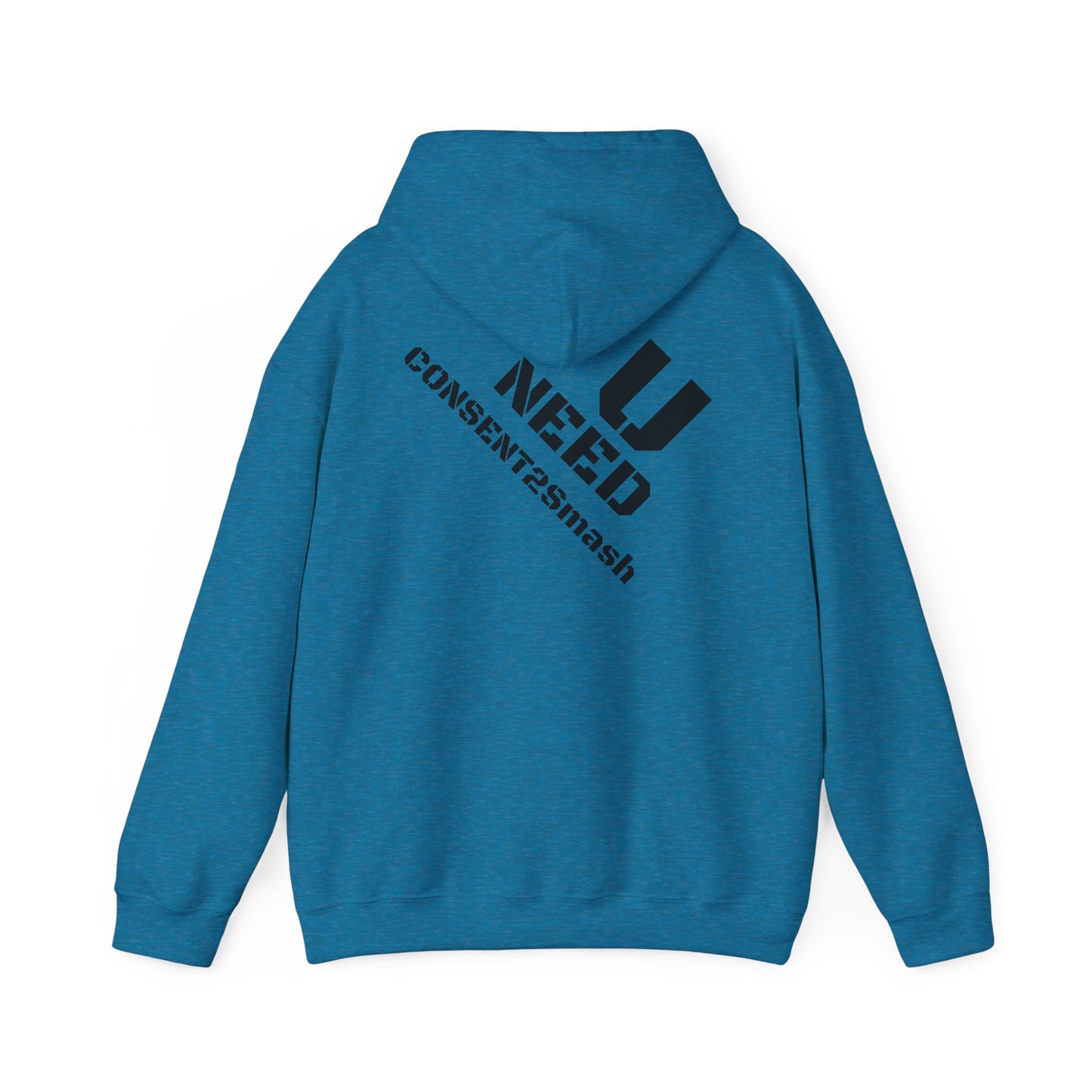 Consent to Smash Hoodie | Unisex Heavy Blend Sweater, Casual Wear, Gift for Gamers, Streetwear Hoodie, Unique Trendy Clothing
