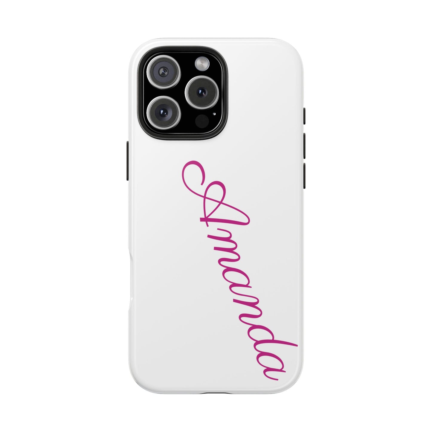 Personalized Tough Phone Case, Custom Name Phone Cover, Durable Mobile Case, Stylish Phone Accessory, Gift for Her