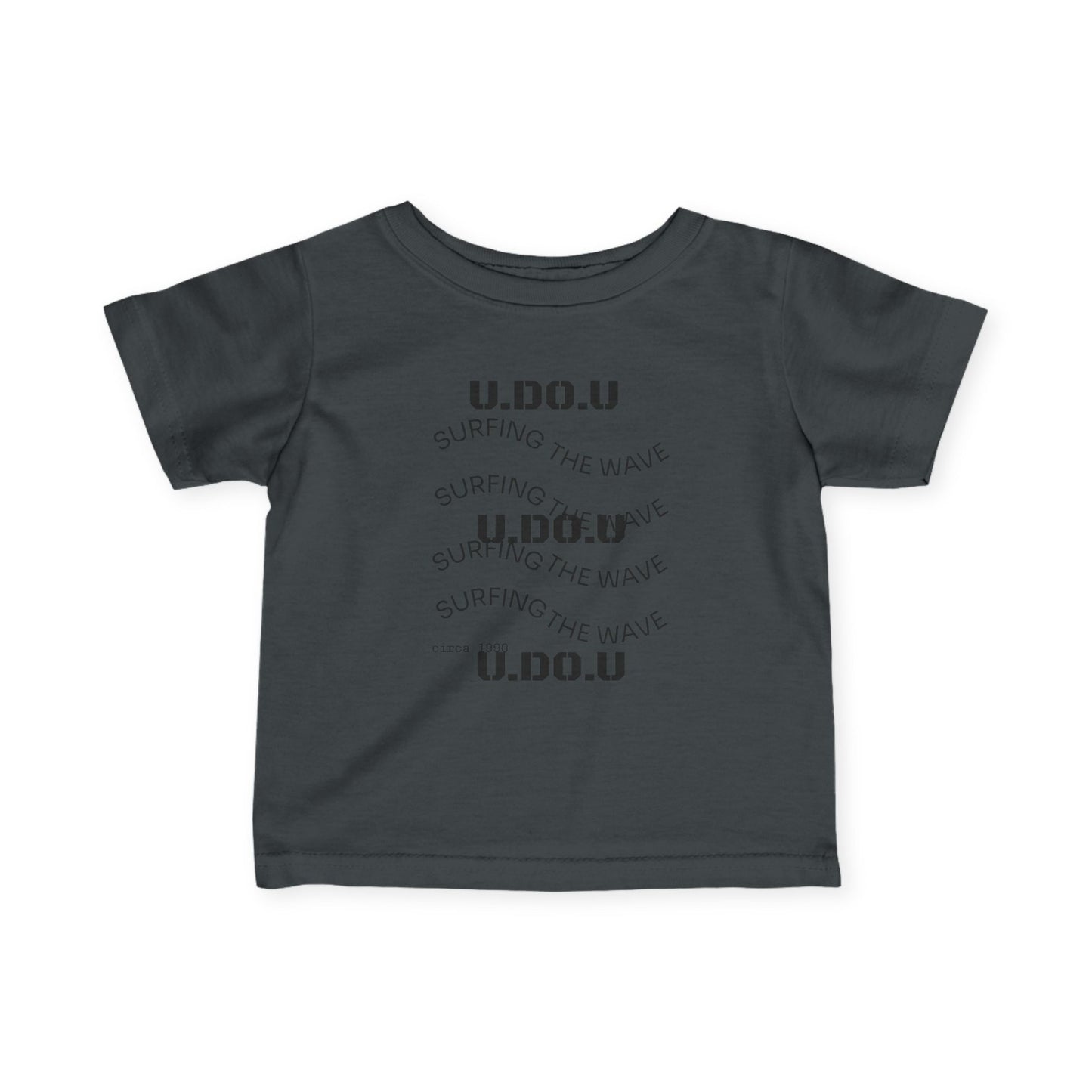 Surfing Vibes Infant Tee, Cool Baby Shirt, Beachwear for Toddlers, Summer Gift, Trendy Kids Apparel