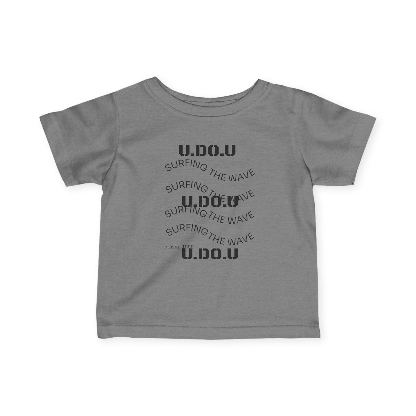 Surfing Vibes Infant Tee, Cool Baby Shirt, Beachwear for Toddlers, Summer Gift, Trendy Kids Apparel