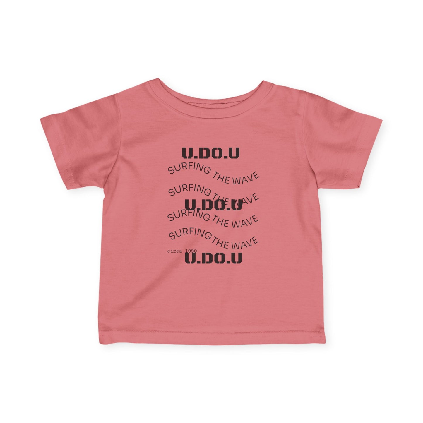 Surfing Vibes Infant Tee, Cool Baby Shirt, Beachwear for Toddlers, Summer Gift, Trendy Kids Apparel