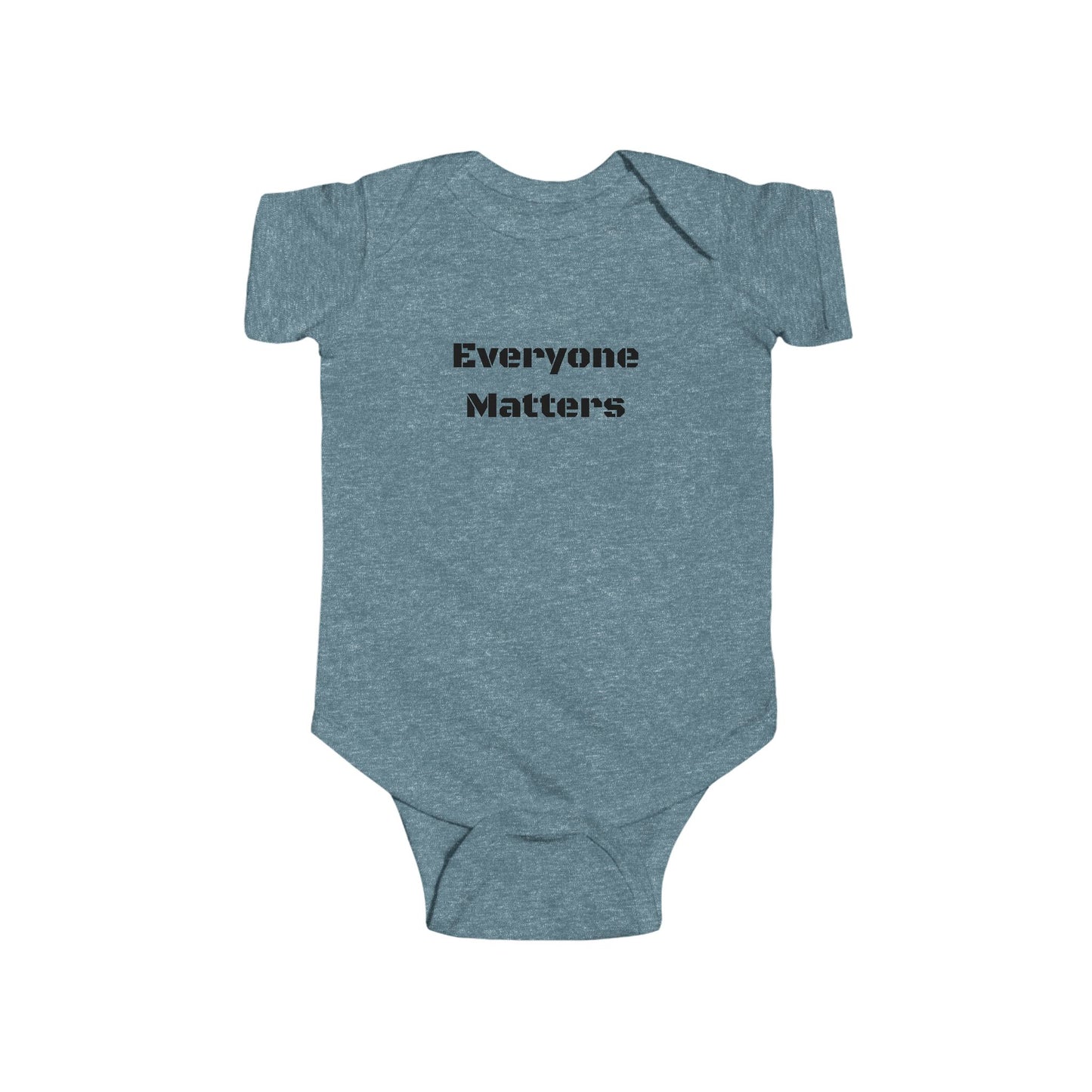 Everyone Matters Infant Bodysuit, Cute Baby Outfit, Newborn Gift, Baby Shower Gift, Inspirational Baby Clothes