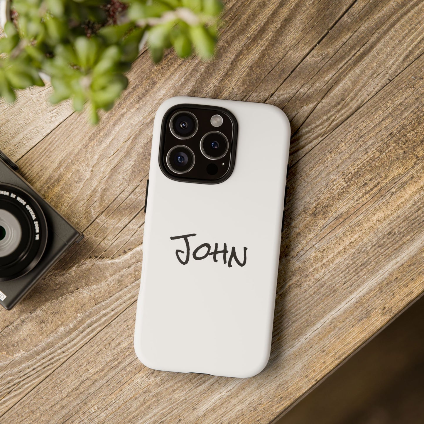 Personalized Phone Case for John, Custom Tough Phone Cover, Gift for Him, Unique Name Case, Durable Mobile Accessory
