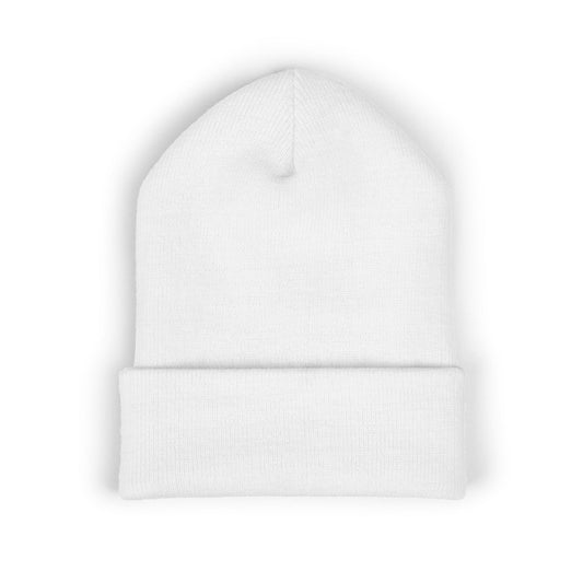 Classic Cuffed Beanie with U.D.O.U. Embroidery - Stylish Winter Hat, Trendy Beanie, Gift for Him/Her, Casual Wear, Outdoor Accessory