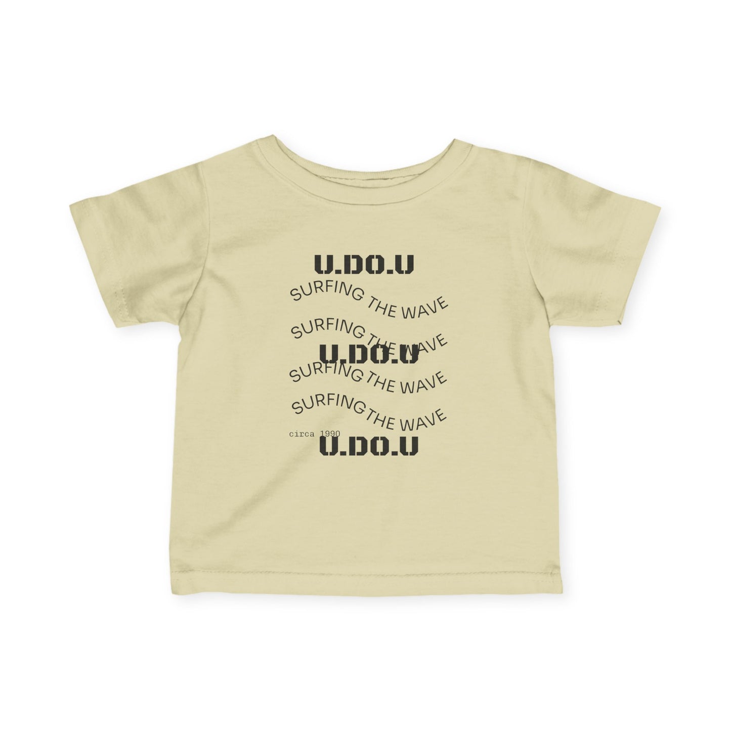 Surfing Vibes Infant Tee, Cool Baby Shirt, Beachwear for Toddlers, Summer Gift, Trendy Kids Apparel