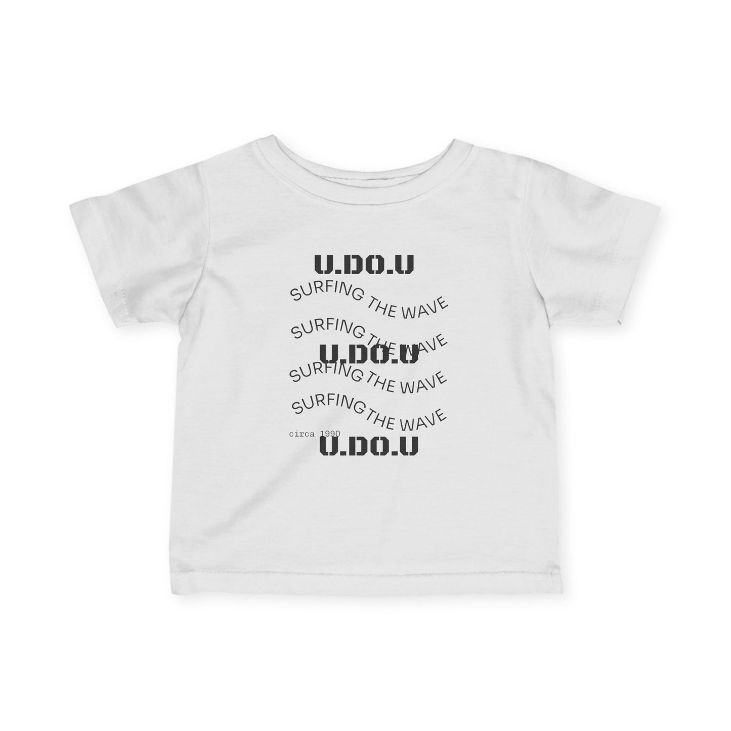 Surfing Vibes Infant Tee, Cool Baby Shirt, Beachwear for Toddlers, Summer Gift, Trendy Kids Apparel