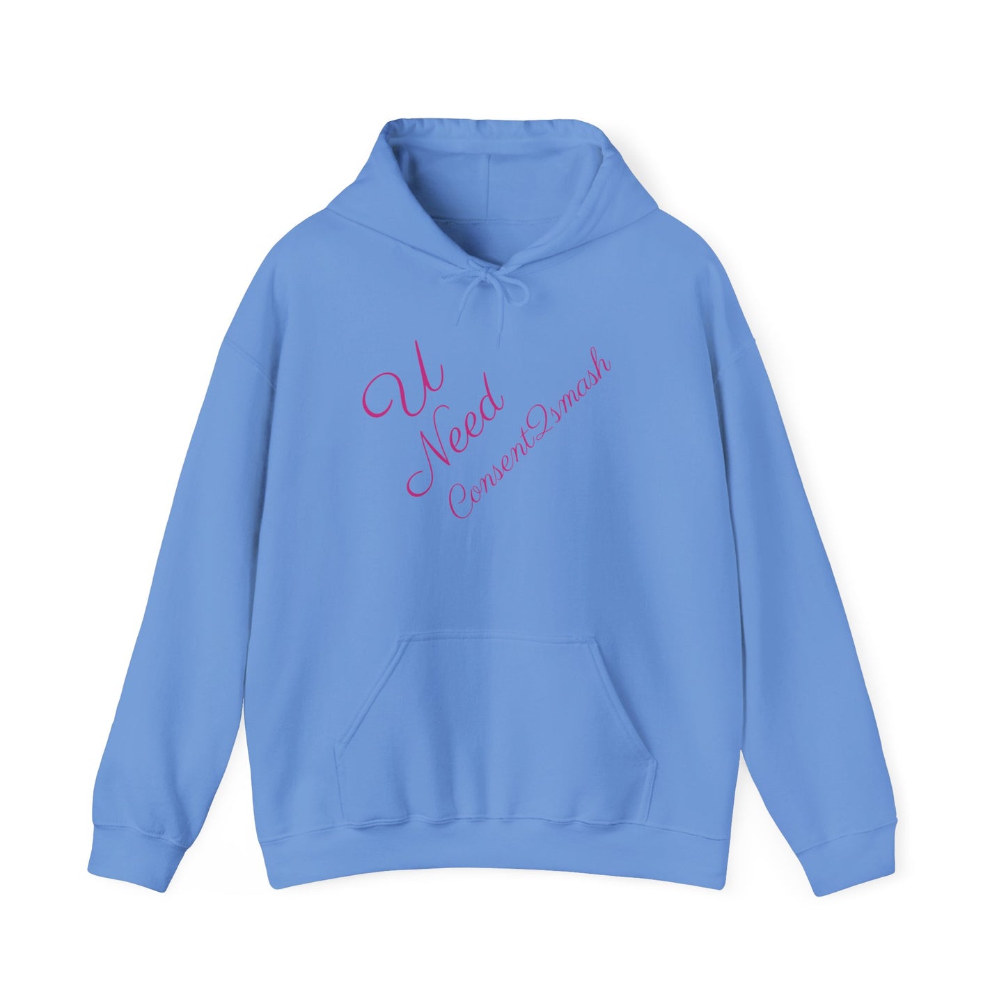 Consent to Smash Hooded Sweatshirt, Cozy Hoodie, Unisex Casual Wear, Streetwear, Gifts for Friends, Fun Party Outfit, Statements